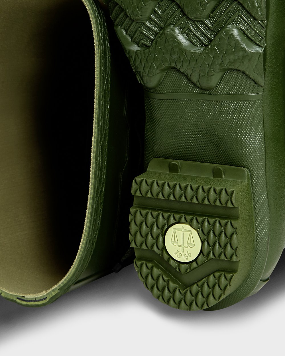Botas De Altas Hunter Hombre Verde Norris Field 201357-FZV